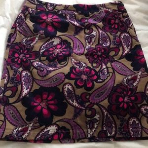 NWT Ann Taylor corduroy skirt size 0